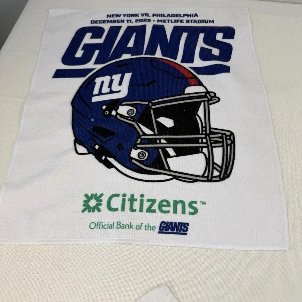 New York Giants Rally Towel Ceremony Wash Lot of 10 Game Stadium Retired NY